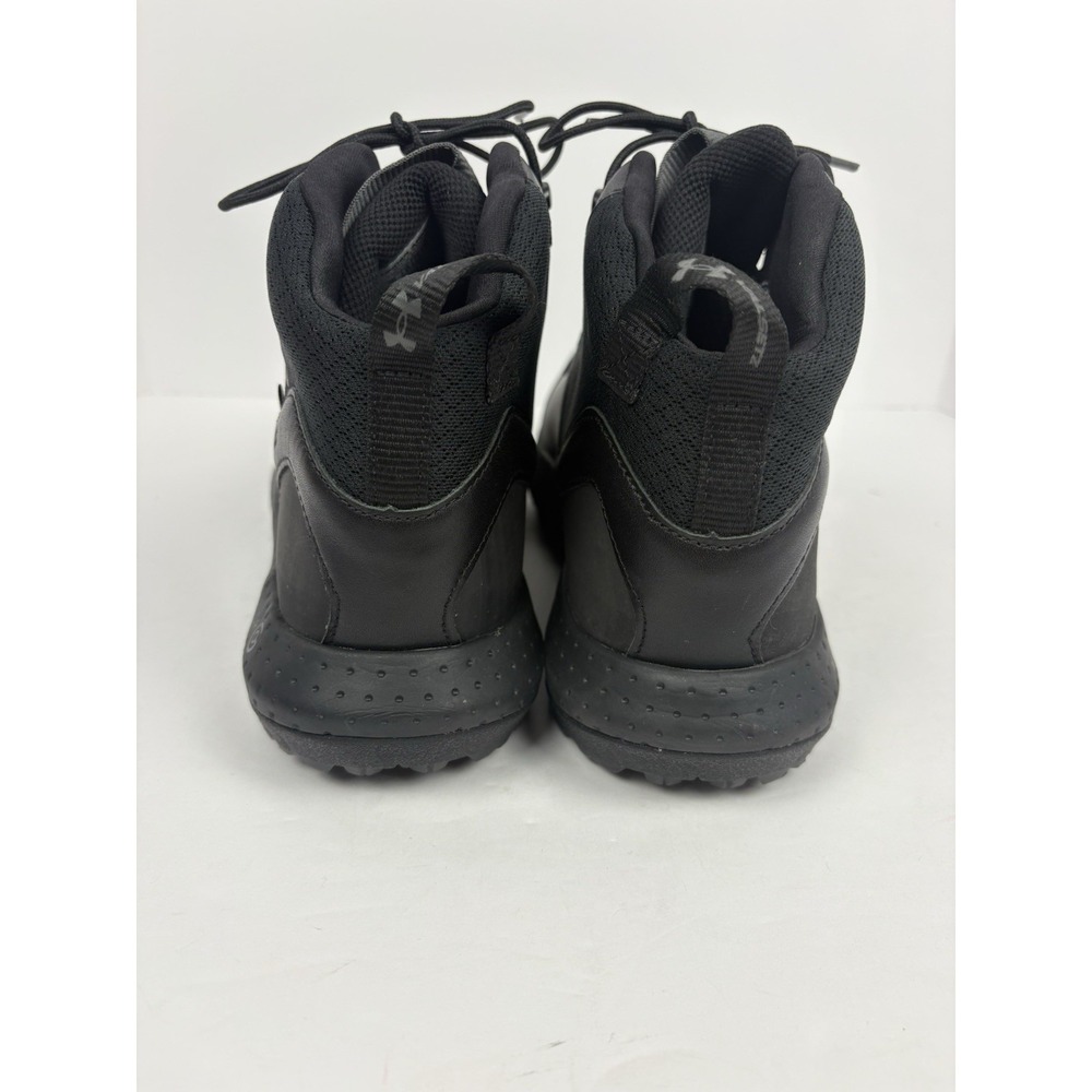NWOT Under Armour Micro G Valsetz Mid Black Tactical Stormproof Boots Men's 12 - Picture 8 of 15